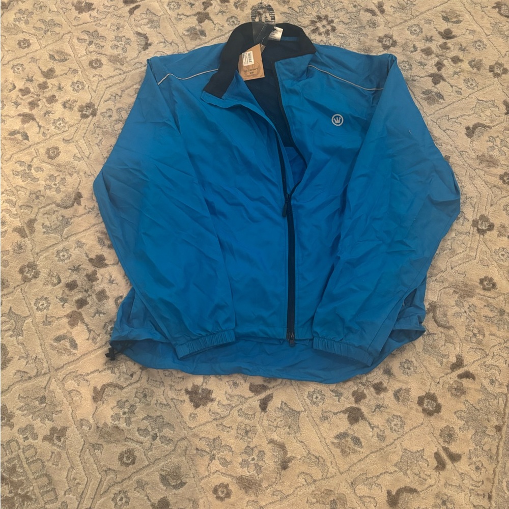 Blue Windbreaker Jacket